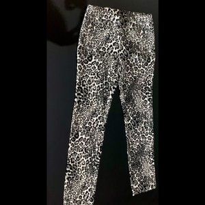 7th Avenue New York & Company - Leopard Long Pants